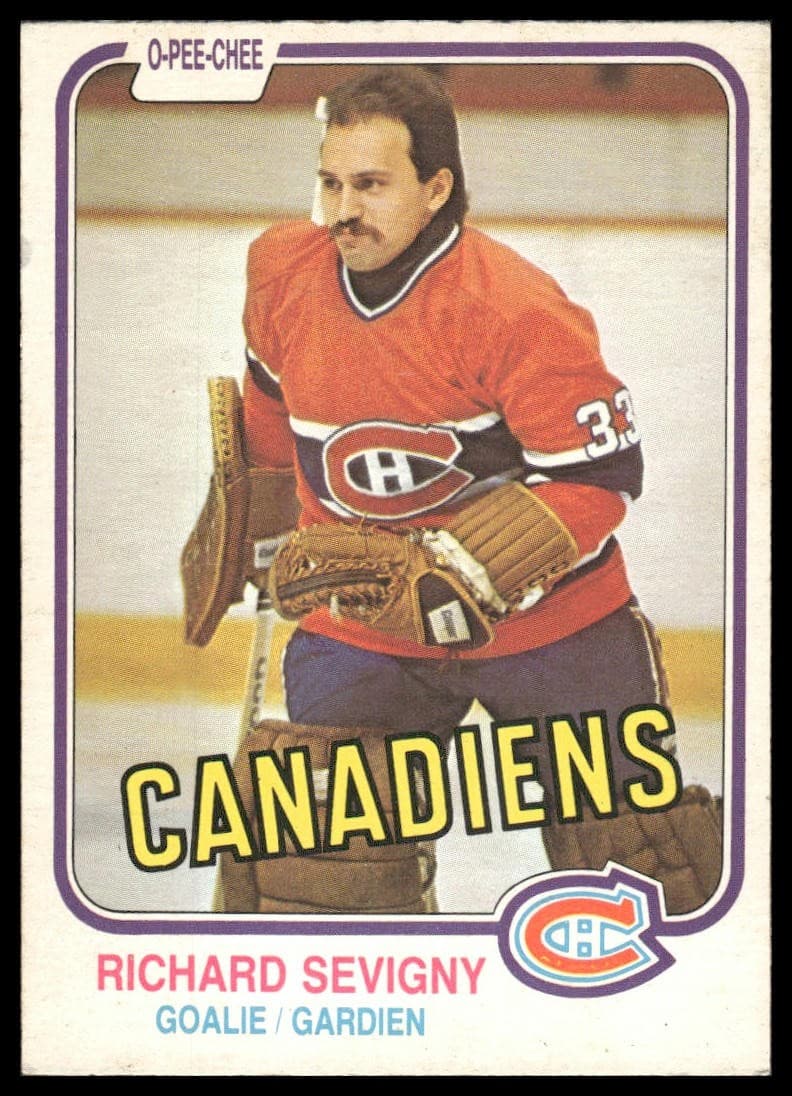 Richard Sevigny Montreal 1981 O-Pee-Chee 1981 O-Pee-Chee