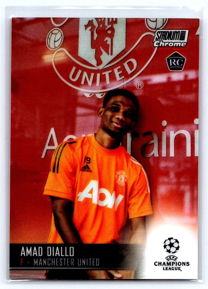 Amad Diallo 2020 Topps Stadium Club