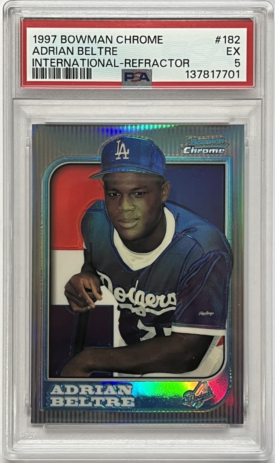 International Adrian Beltre 1997 Bowman Chrome 1997 Bowman Chrome