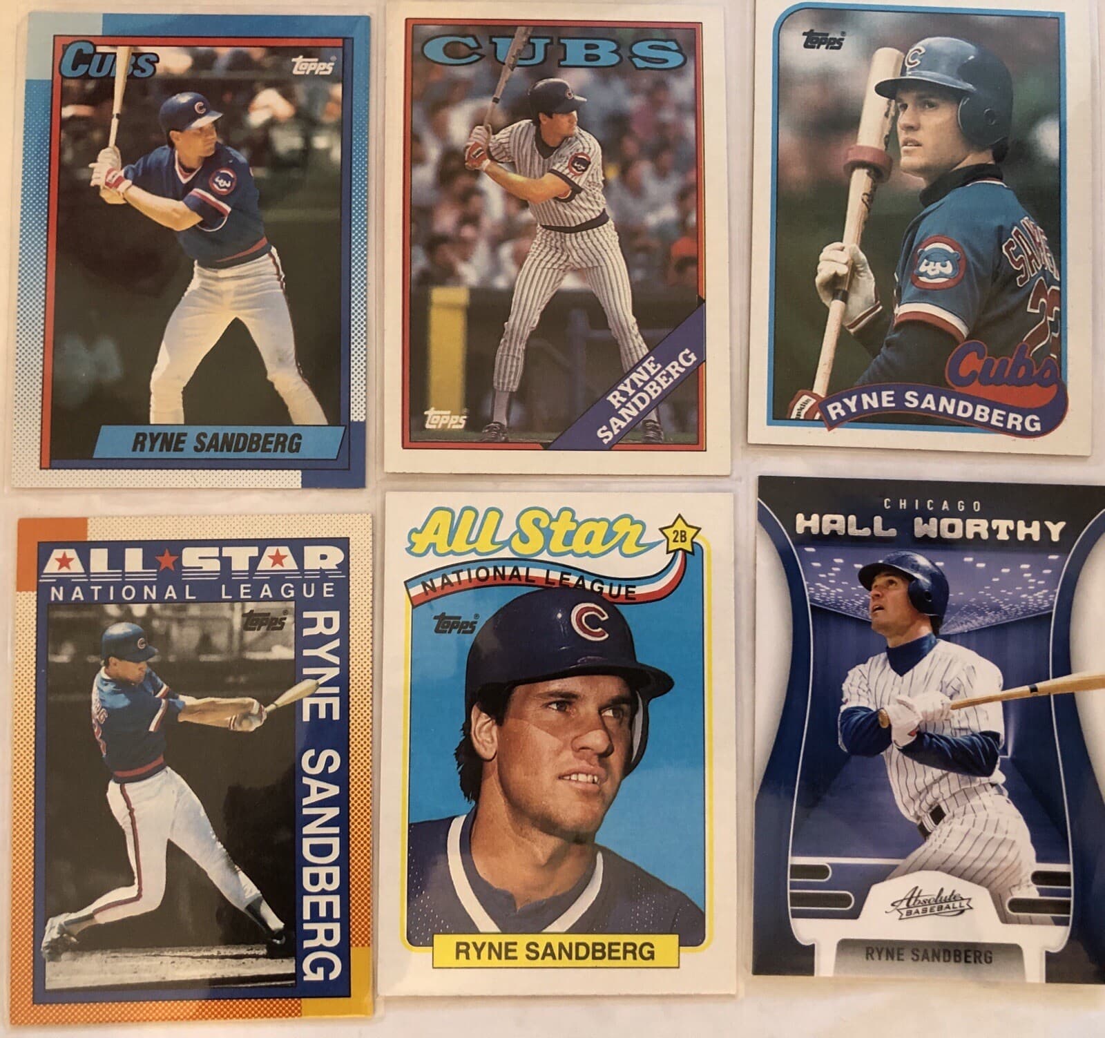 RYNE SANDBERG CHICAGO CUBS - & 1984 Topps
