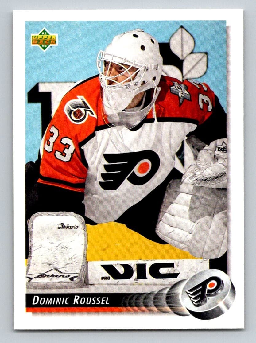 Dominic Roussel 1992 upper-deck Upper Deck