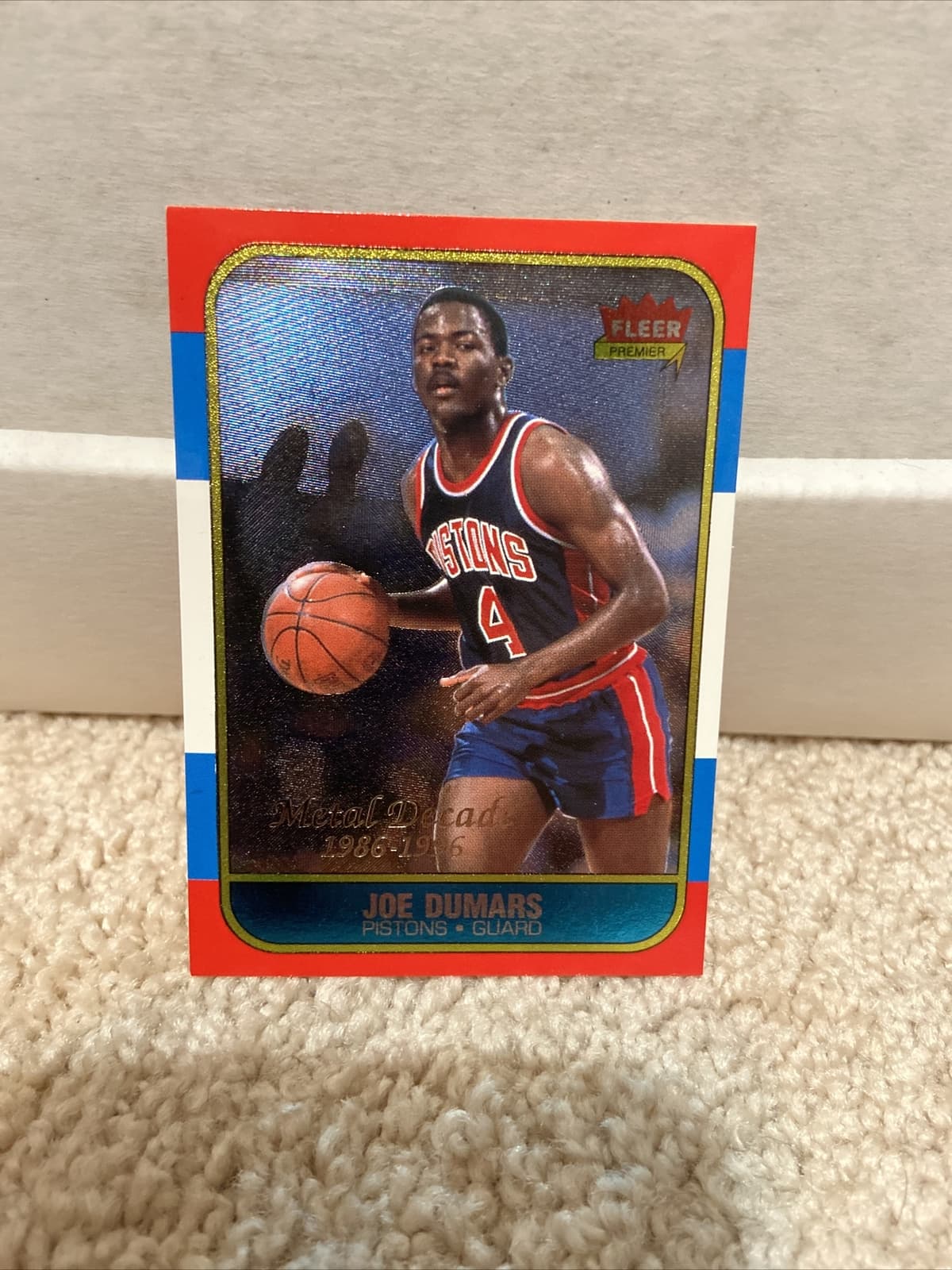 Metal Basketball Joe 1996 Fleer