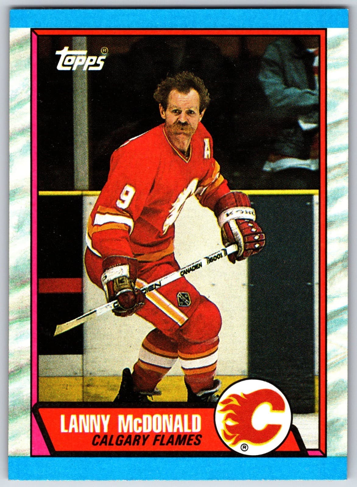 Lanny McDonald trading card