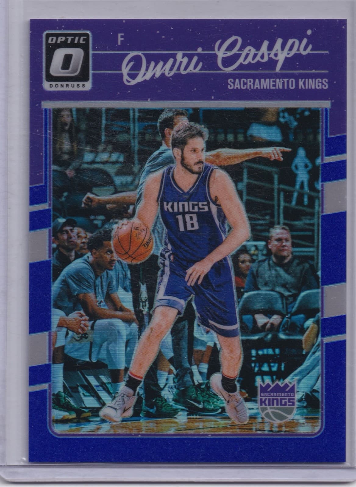 Omri Casspi Blue 2016 Donruss Optic