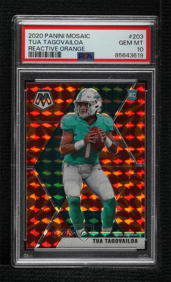 Rookies Reactive Orange 2020 Panini Mosaic 2020 Panini Mosaic orange