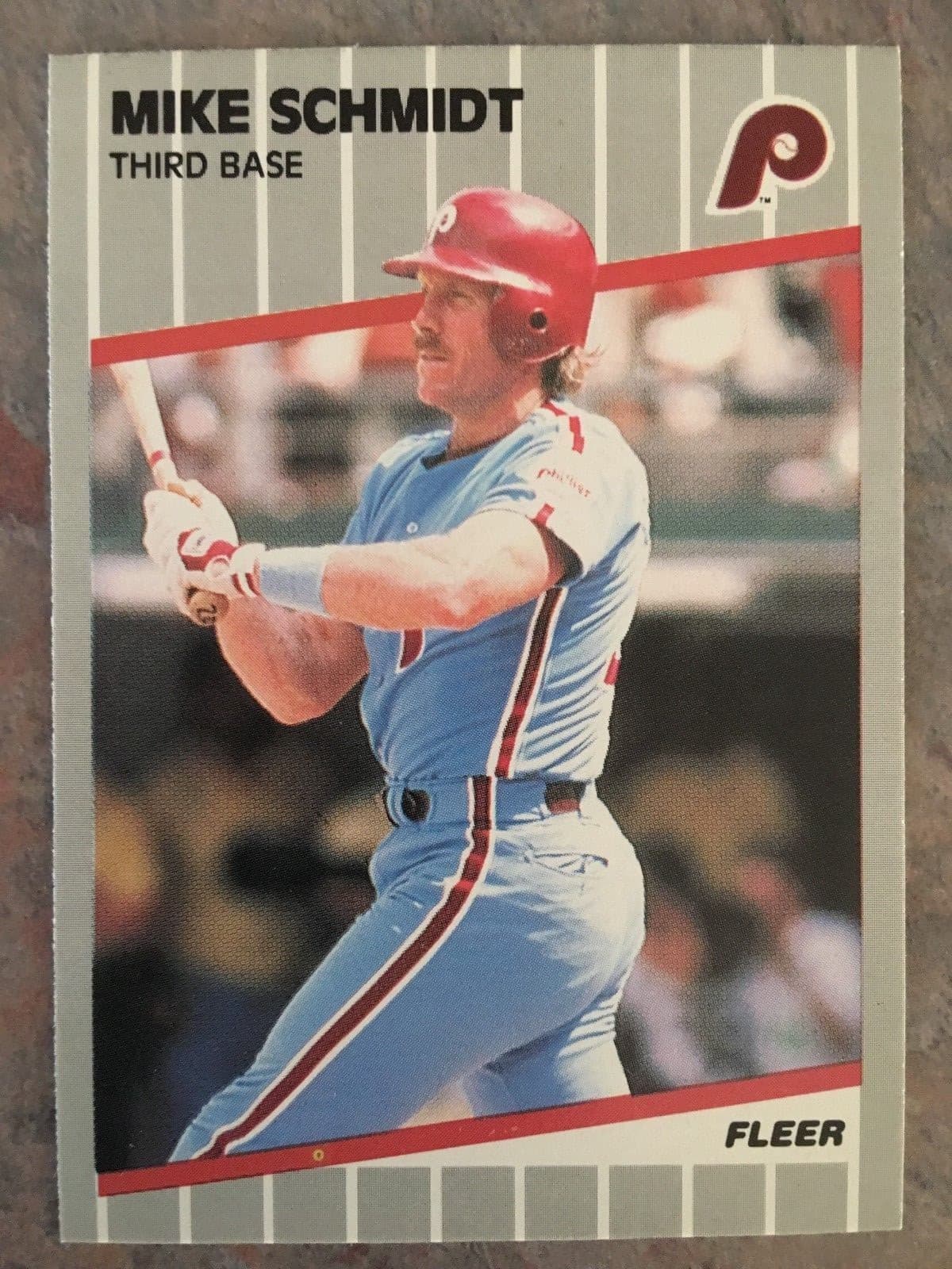 Baseball Mike Schmidt 1989 Fleer 1989 Fleer