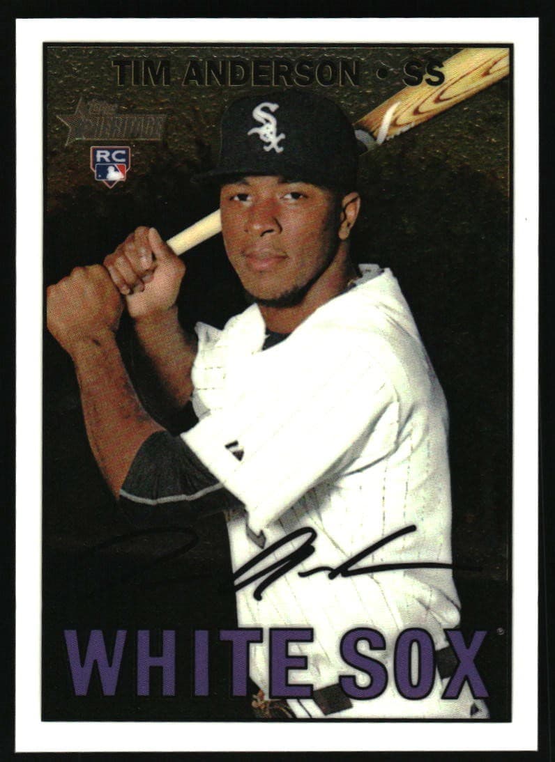Tim Anderson 2016 Topps Heritage 2016 Topps Heritage