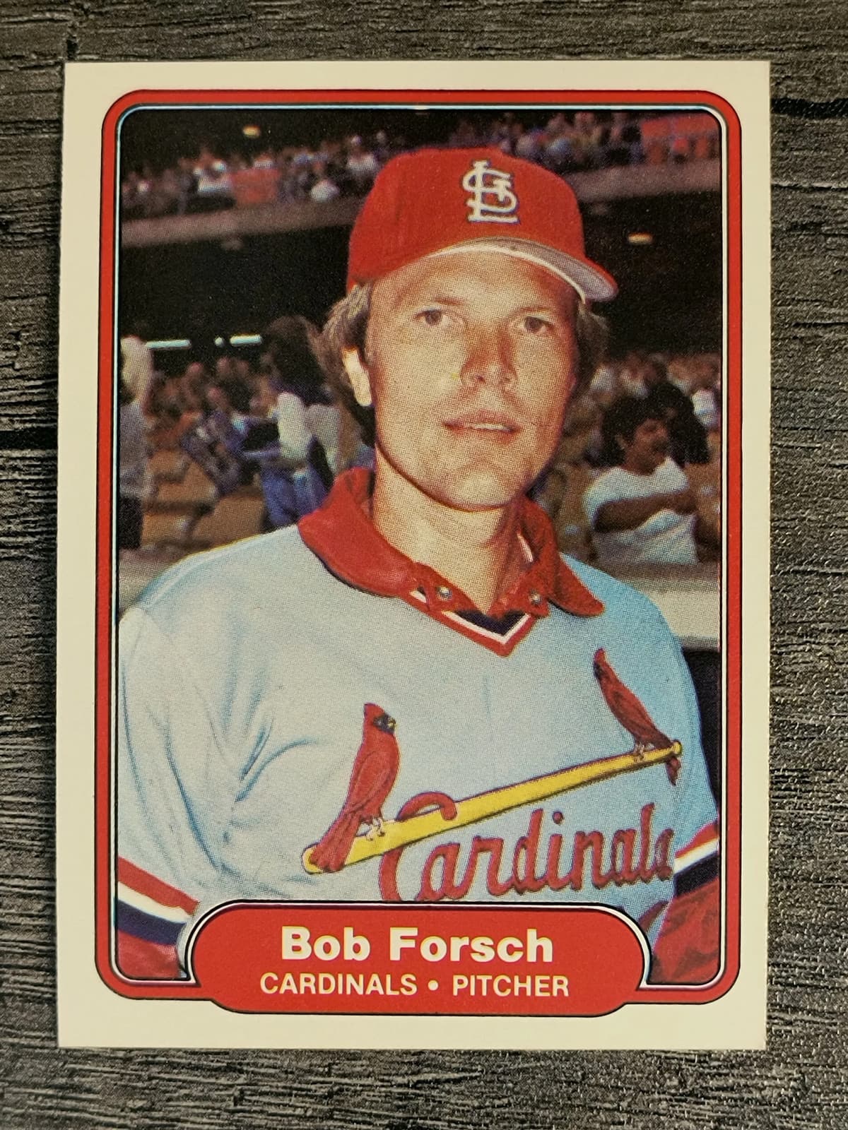 Bob Forsch 1982 Fleer 1982 Fleer