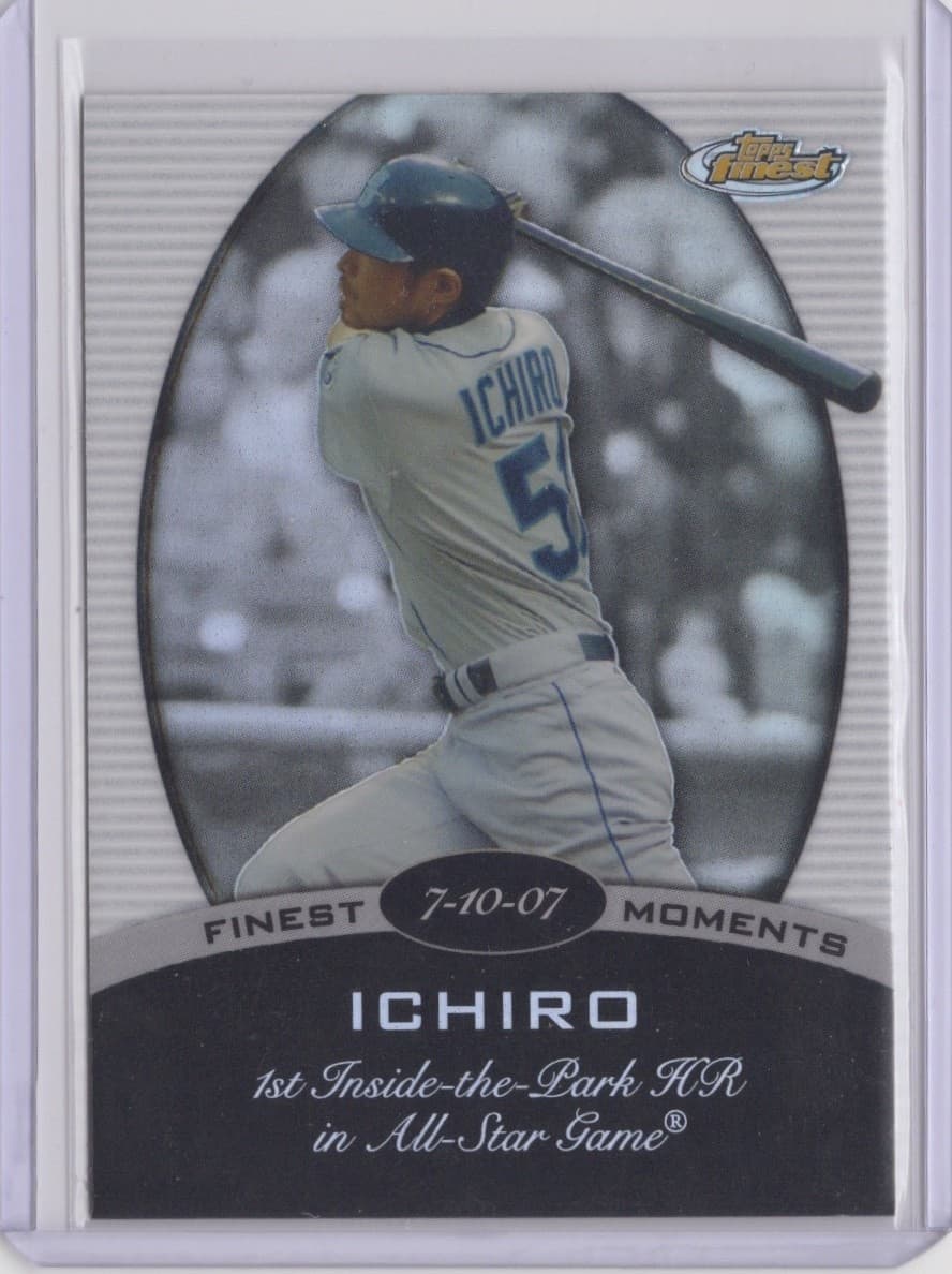 Moments Ichiro 2008 Topps Finest 2008 Topps Finest refractor