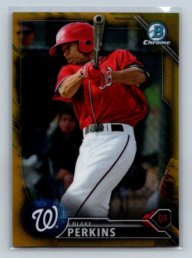 Blake Perkins Prospects 2016 Bowman Chrome 2016 Bowman Chrome