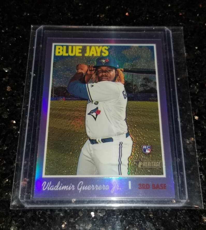 HIGH NUMBER PURPLE VLADIMIR GU 2019 Topps Heritage 2019 Topps Heritage