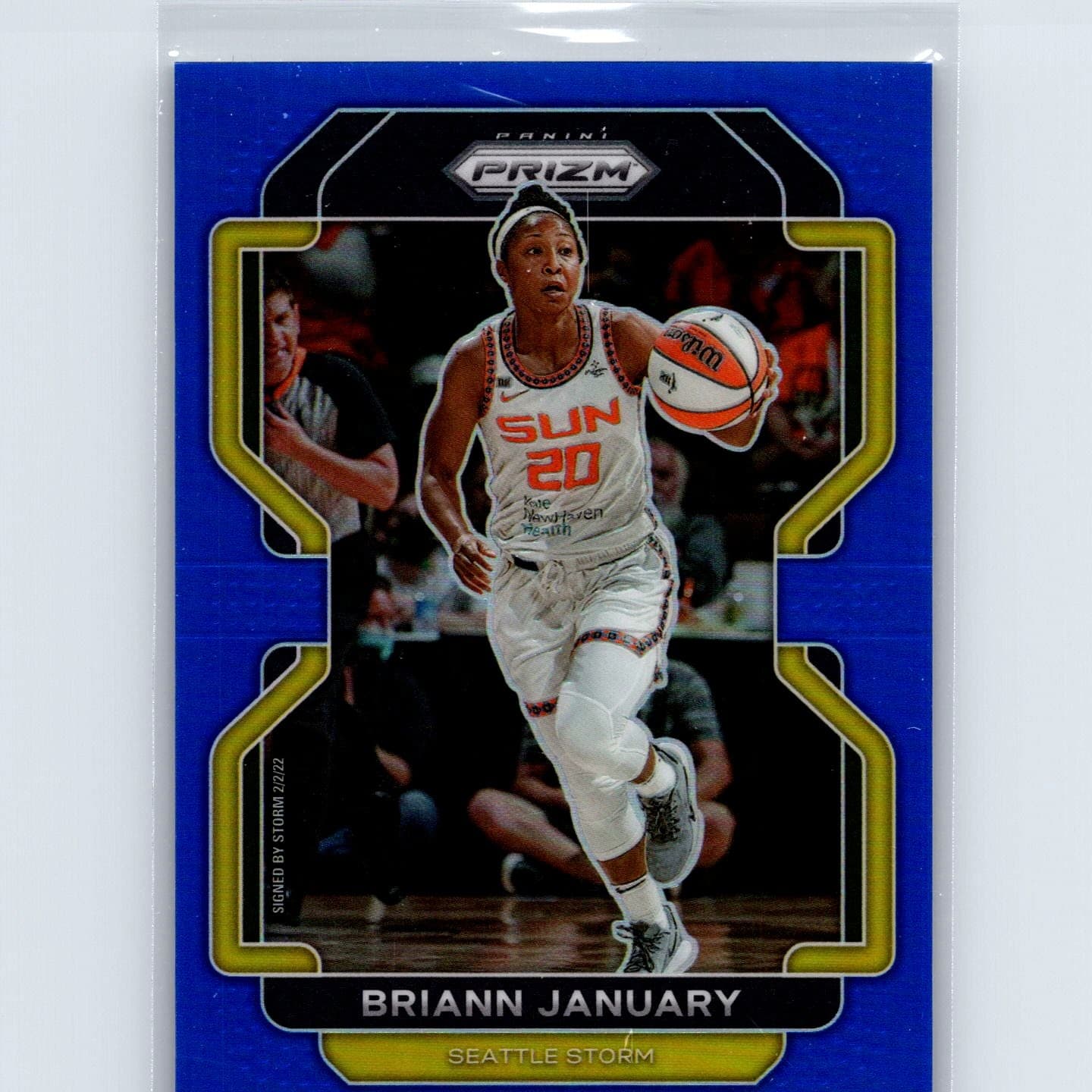 Briann January Blue 2022 Panini Prizm 2022 Panini Prizm