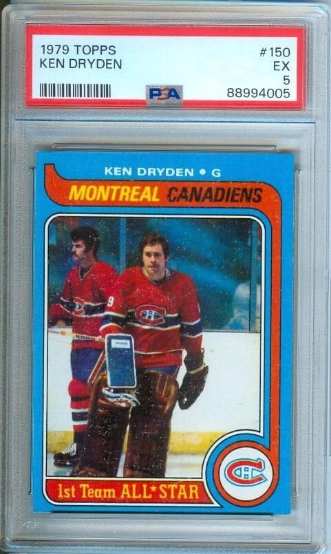 -80 Hockey KEN DRYDEN Canadien 1979 Topps 1979 Topps