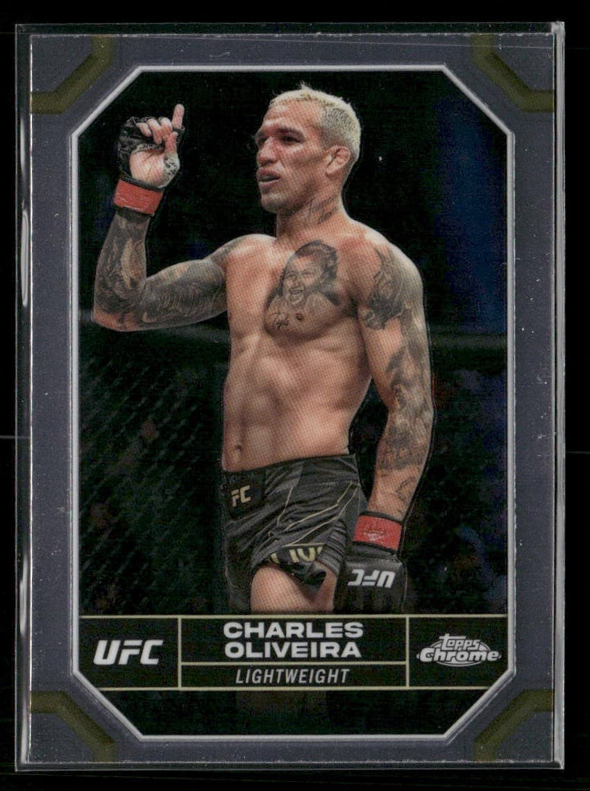 Charles Oliveira 2024 Topps Chrome 2024 Topps Chrome