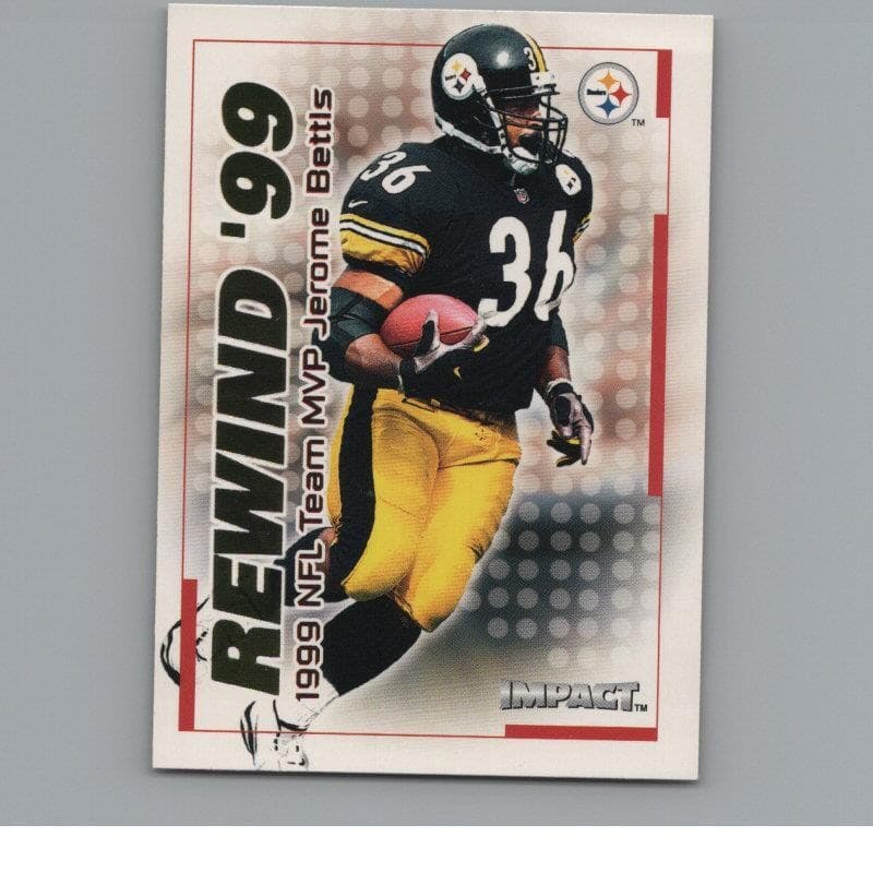 Jerome Bettis Rewind 2000 Unknown 2000 Unknown