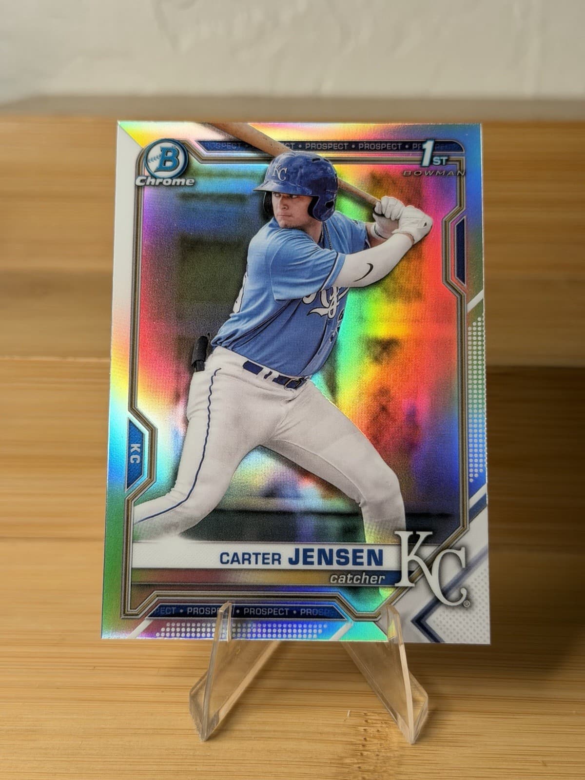 Carter Jensen 2021 Bowman Draft 2021 Bowman Draft