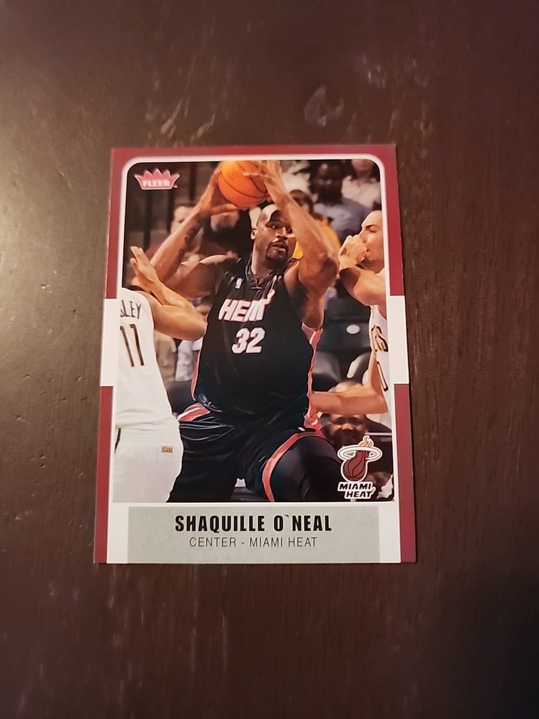 -08 SHAQUILLE O'NEAL MIAMI HEA 2007 Fleer 2007 Fleer