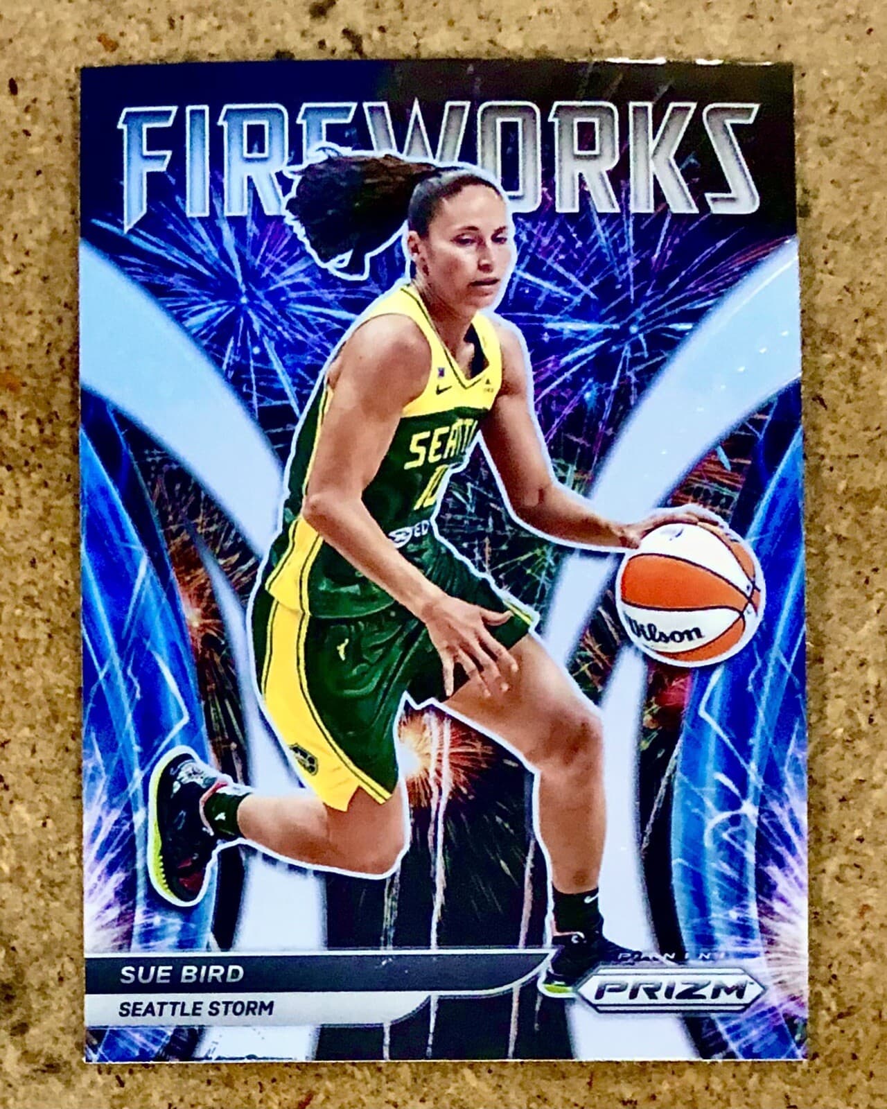 Fireworks Sue Bird 2022 Panini Prizm 2022 Panini Prizm