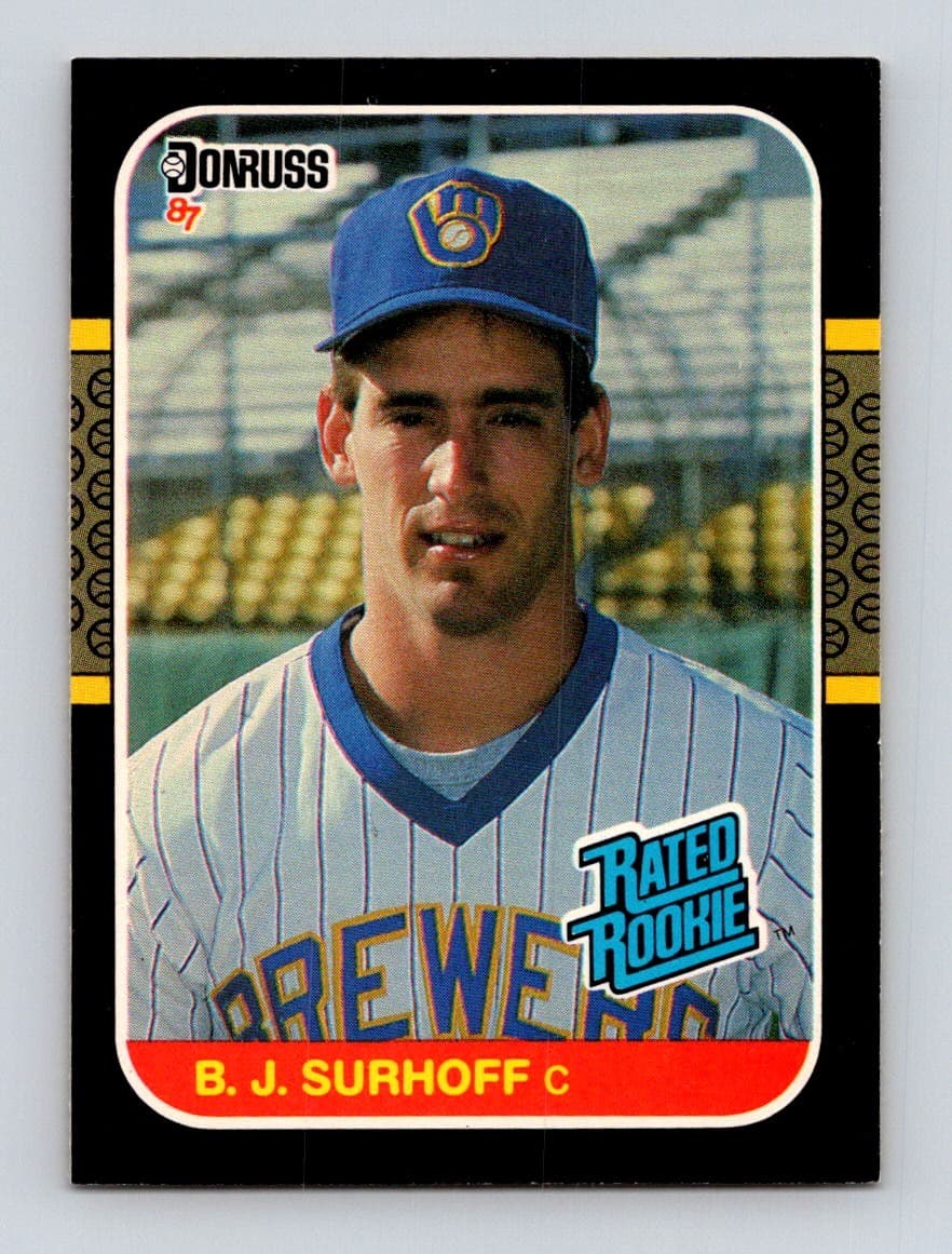 Surhoff Milwaukee Brewers 1987 Donruss 1987 Donruss