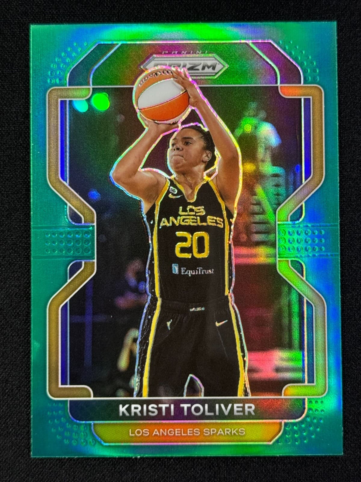 Kristi Toliver Green 2022 Panini Prizm