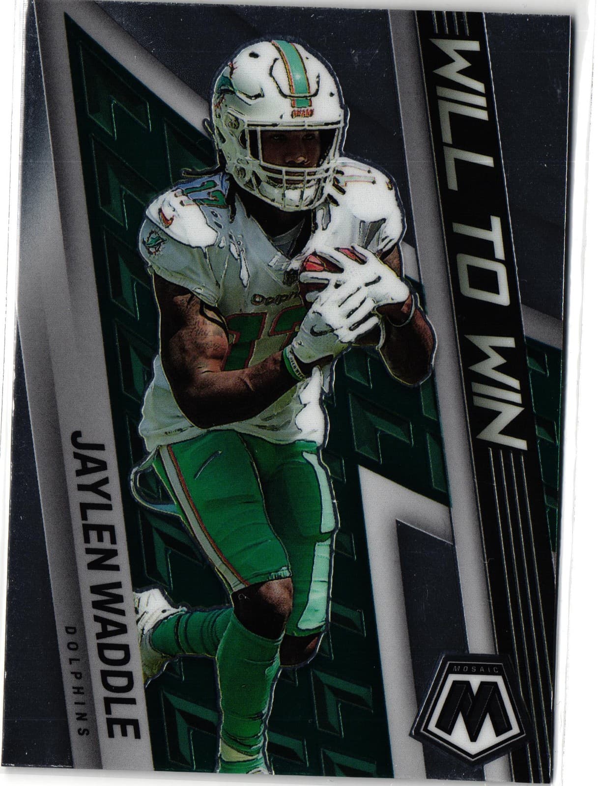 Jaylen Waddle Will 2022 Panini Mosaic 2022 Panini Mosaic