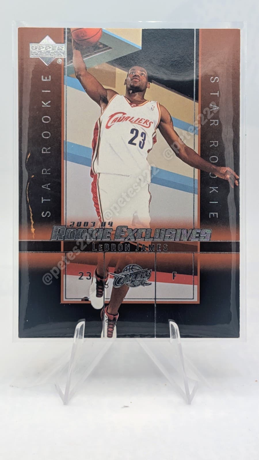 -04 Exclusives - LEBRON JAMES 2003 Upper Deck 2003 Upper Deck