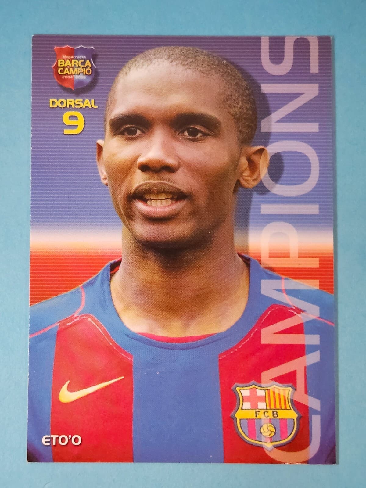 Mega Cracks Barca 2004 Panini