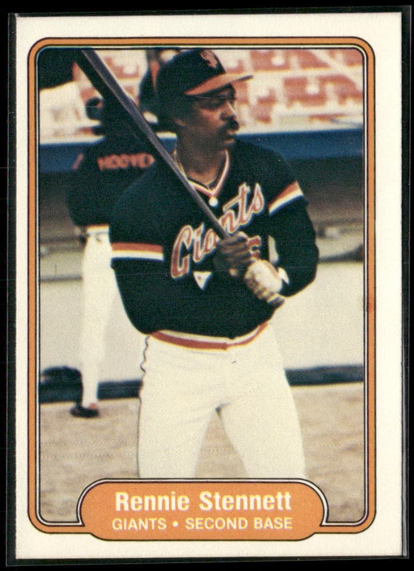 Rennie Stennett 1982 Fleer 1982 Fleer