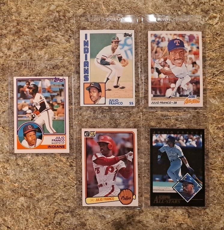 Julio Franco Traded 1983 Topps 1983 Topps