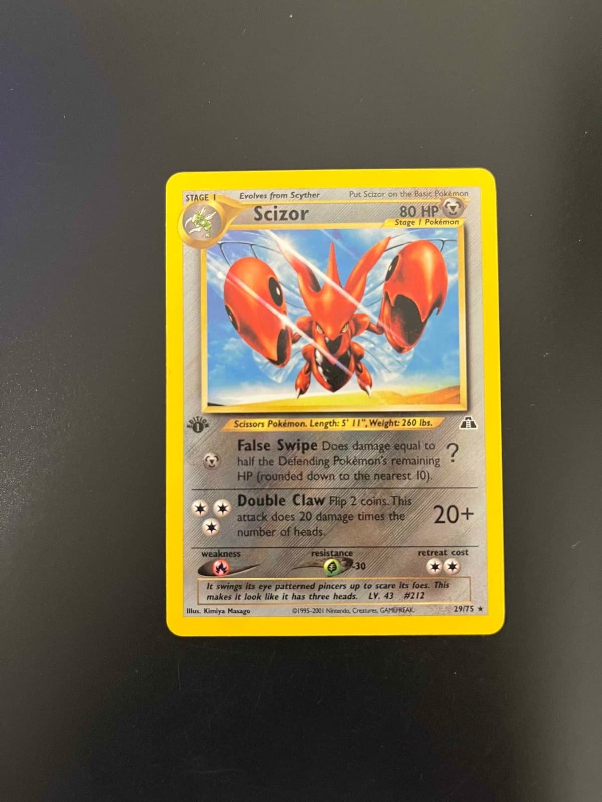 Scizor 2001 Neo