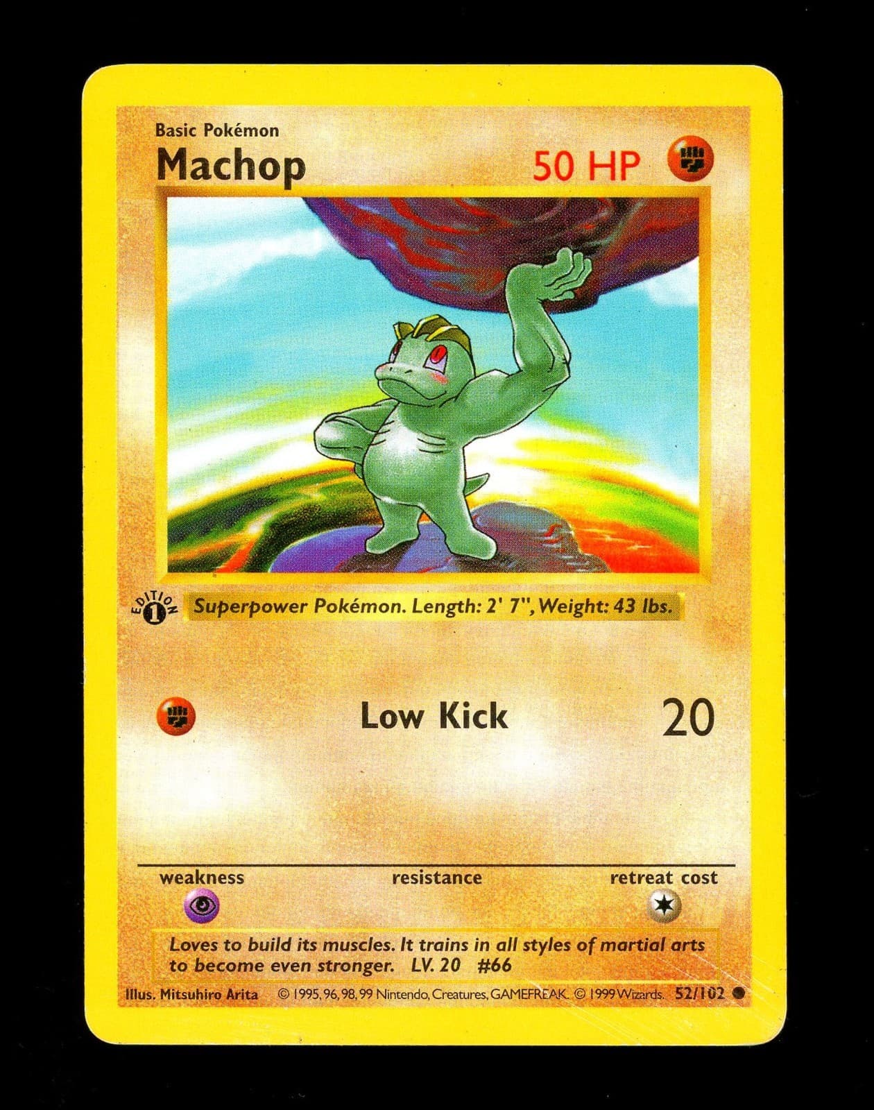 Machop 1999 pokemon_tcg