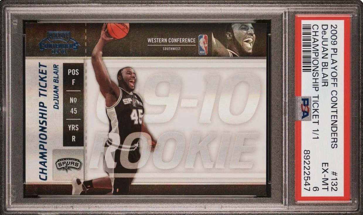 DeJuan Blair 2009 panini