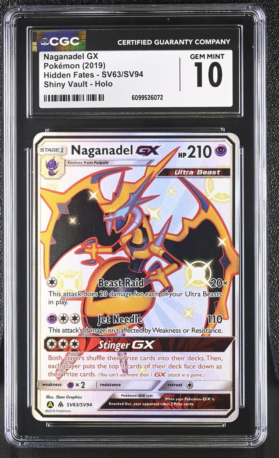 Naganadel GX 2019 Sun