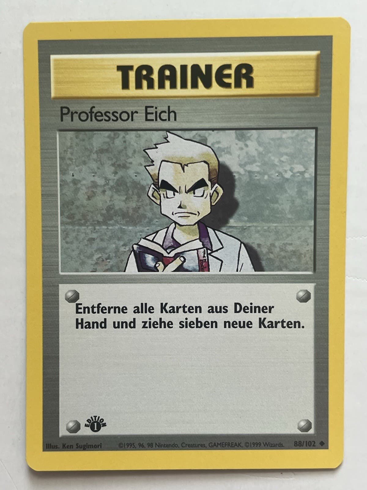 Professor Oak 1999 pokemon_tcg