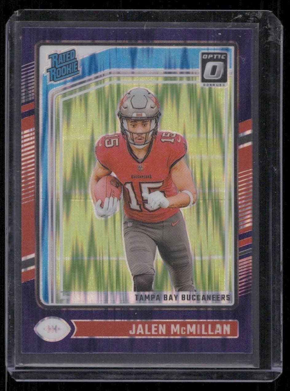 Jalen McMillan trading card