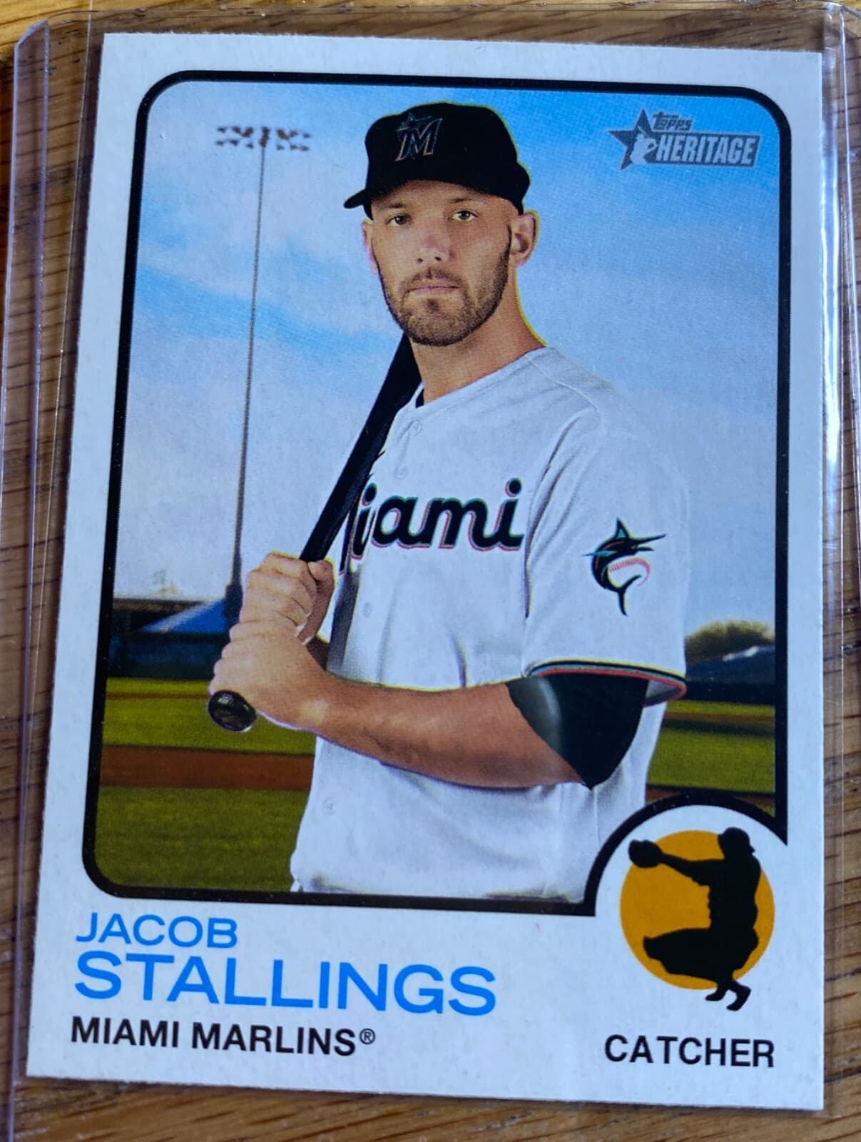 Jacob Stallings trading card