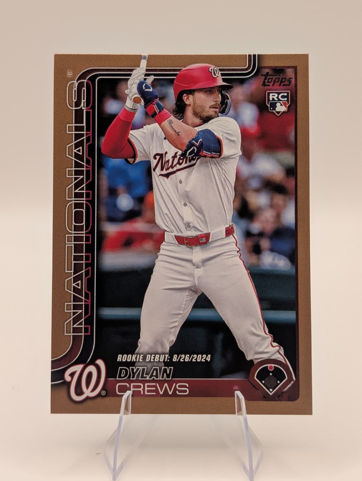 Dylan Crews trading card