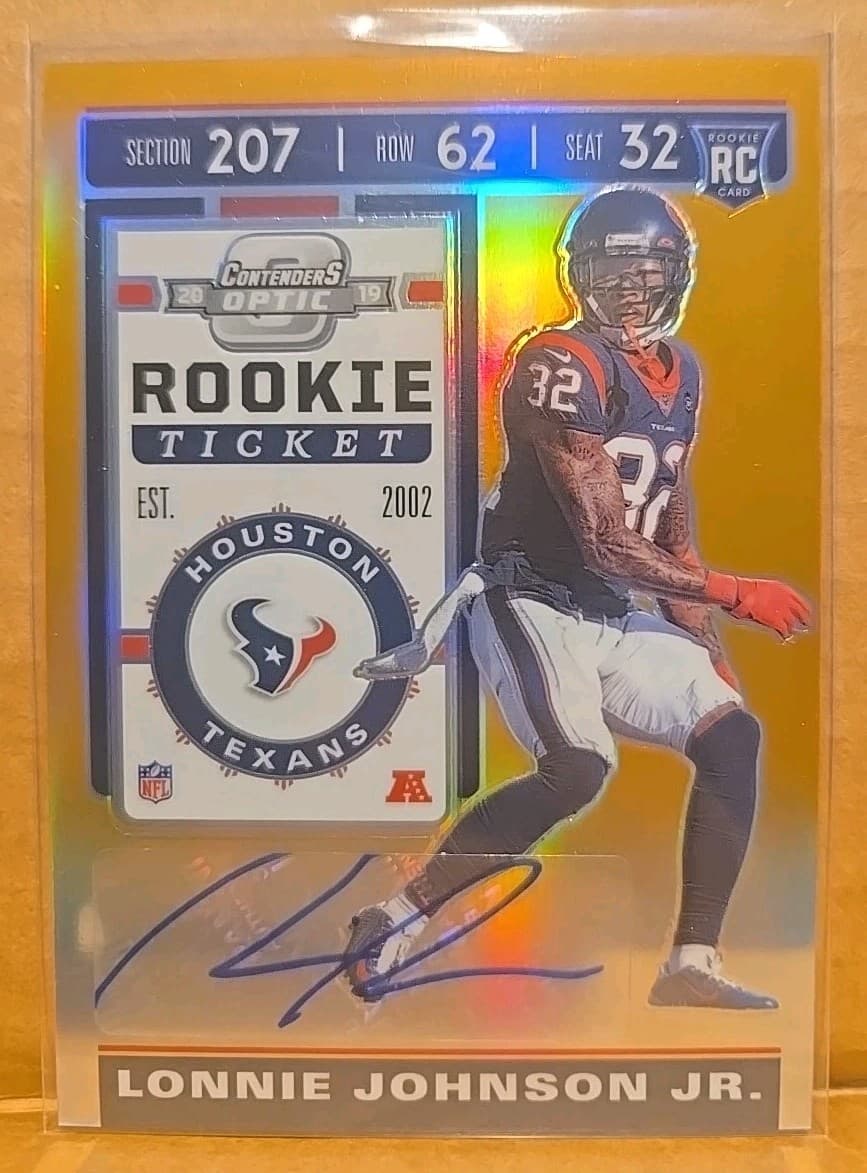Lonnie Johnson Jr 2019 panini