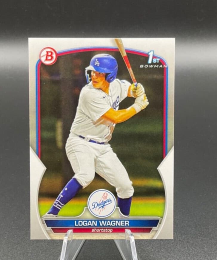 Logan Wagner trading card