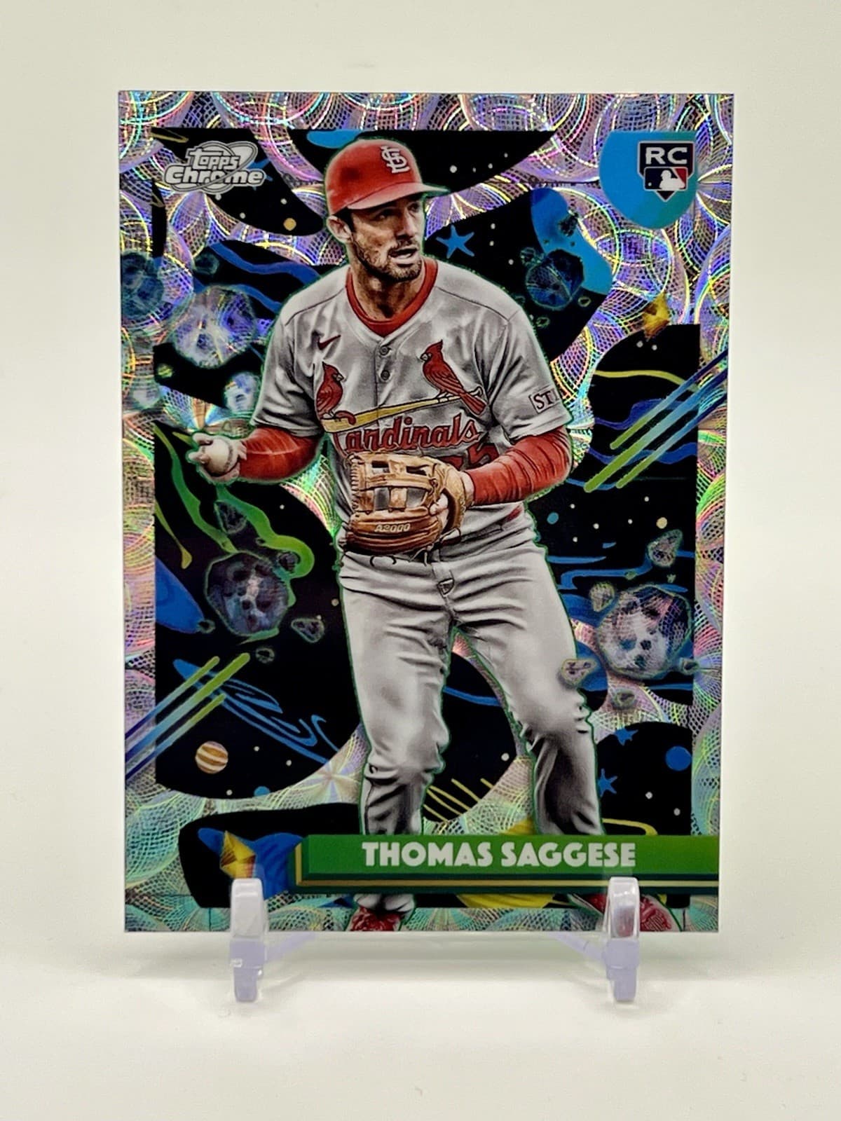 Thomas Saggese trading card