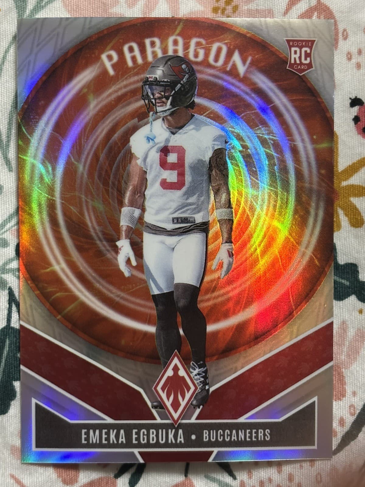 Emeka Egbuka trading card