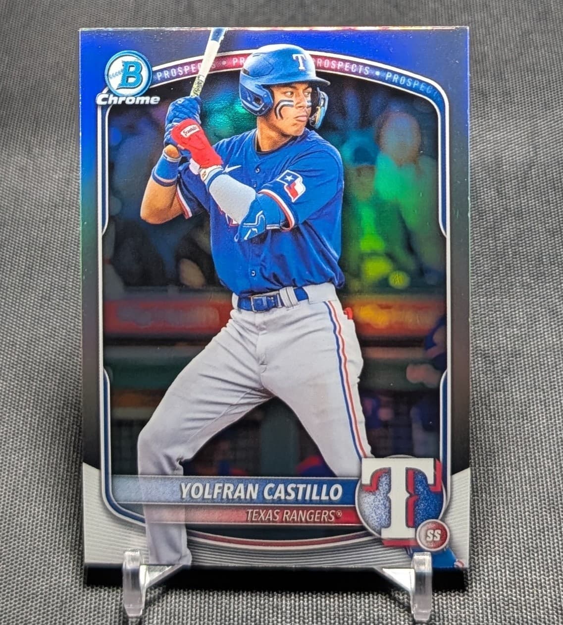 Yolfran Castillo trading card