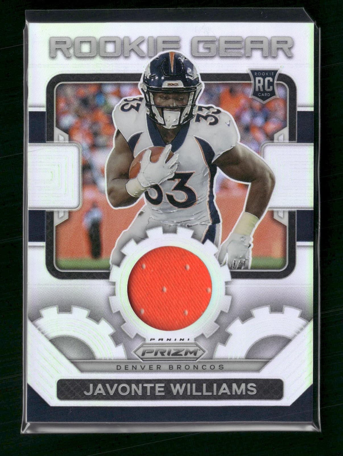 Javonte Williams trading card