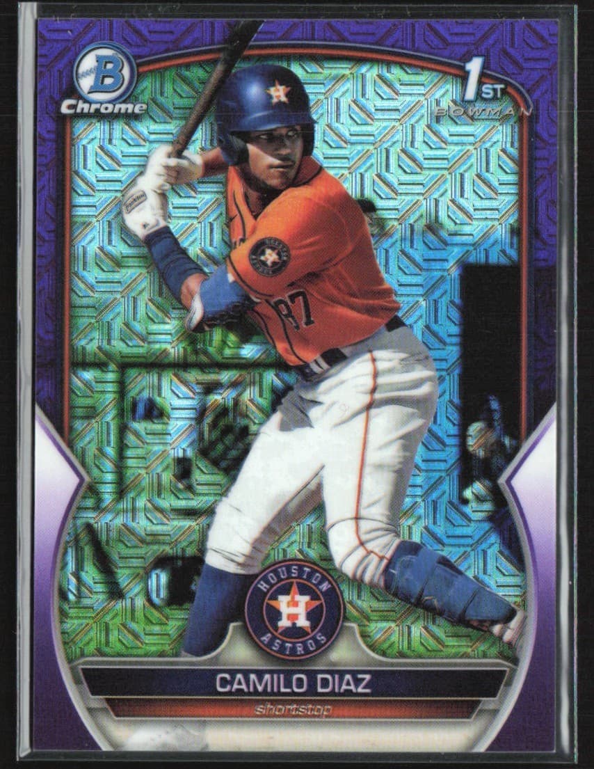 Camilo Diaz trading card