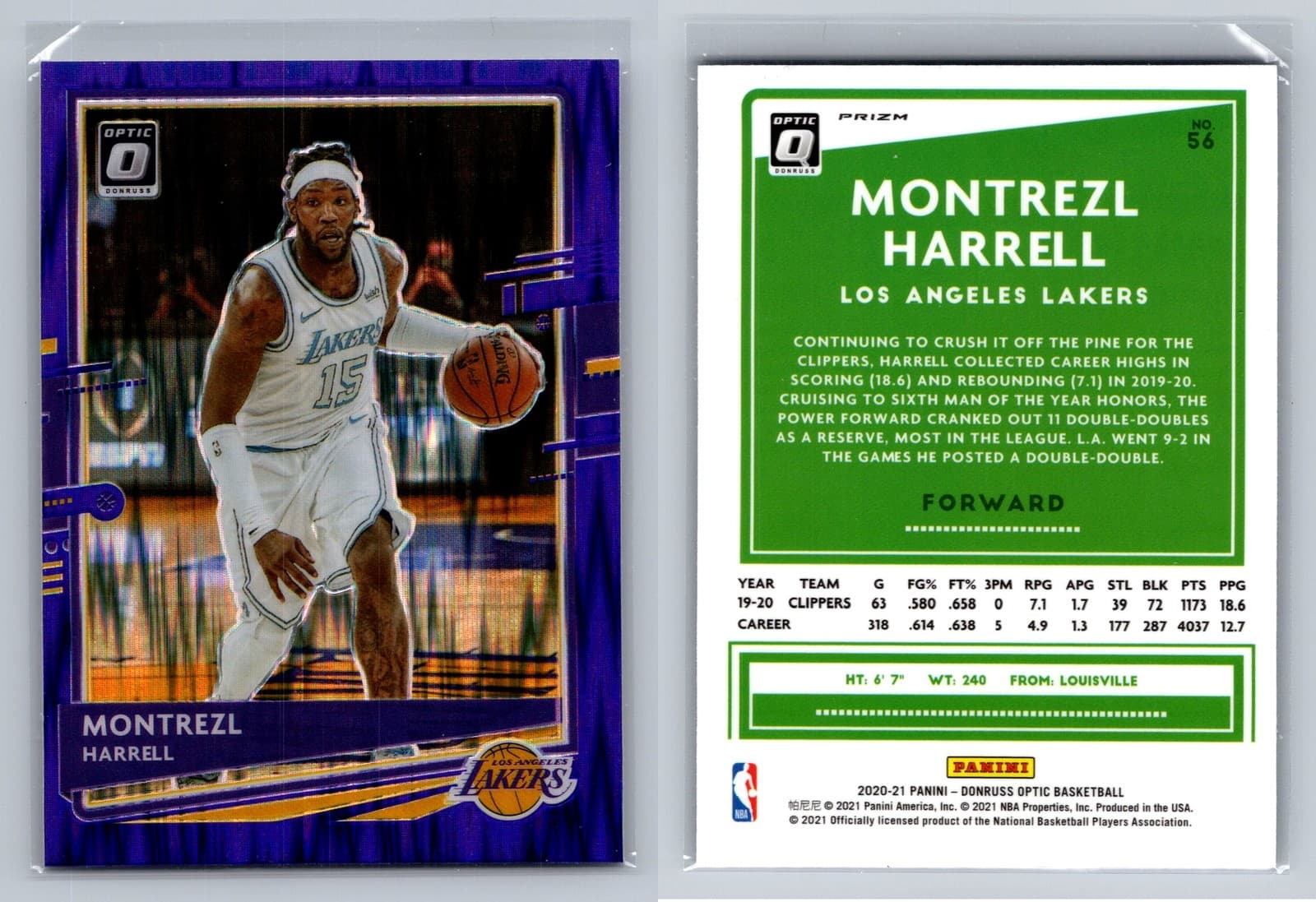 Montrezl Harrell 2020 panini