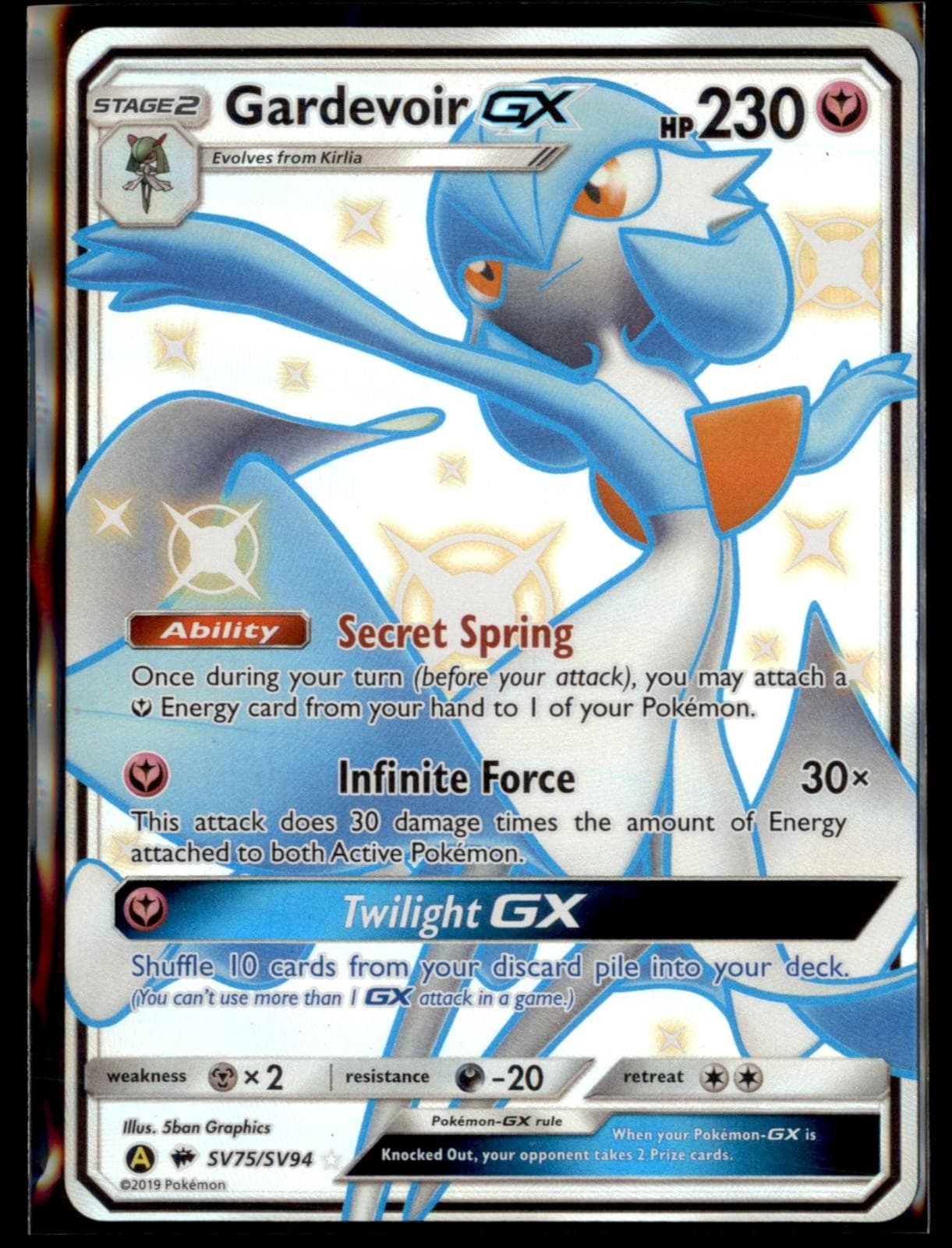 Gardevoir-GX trading card