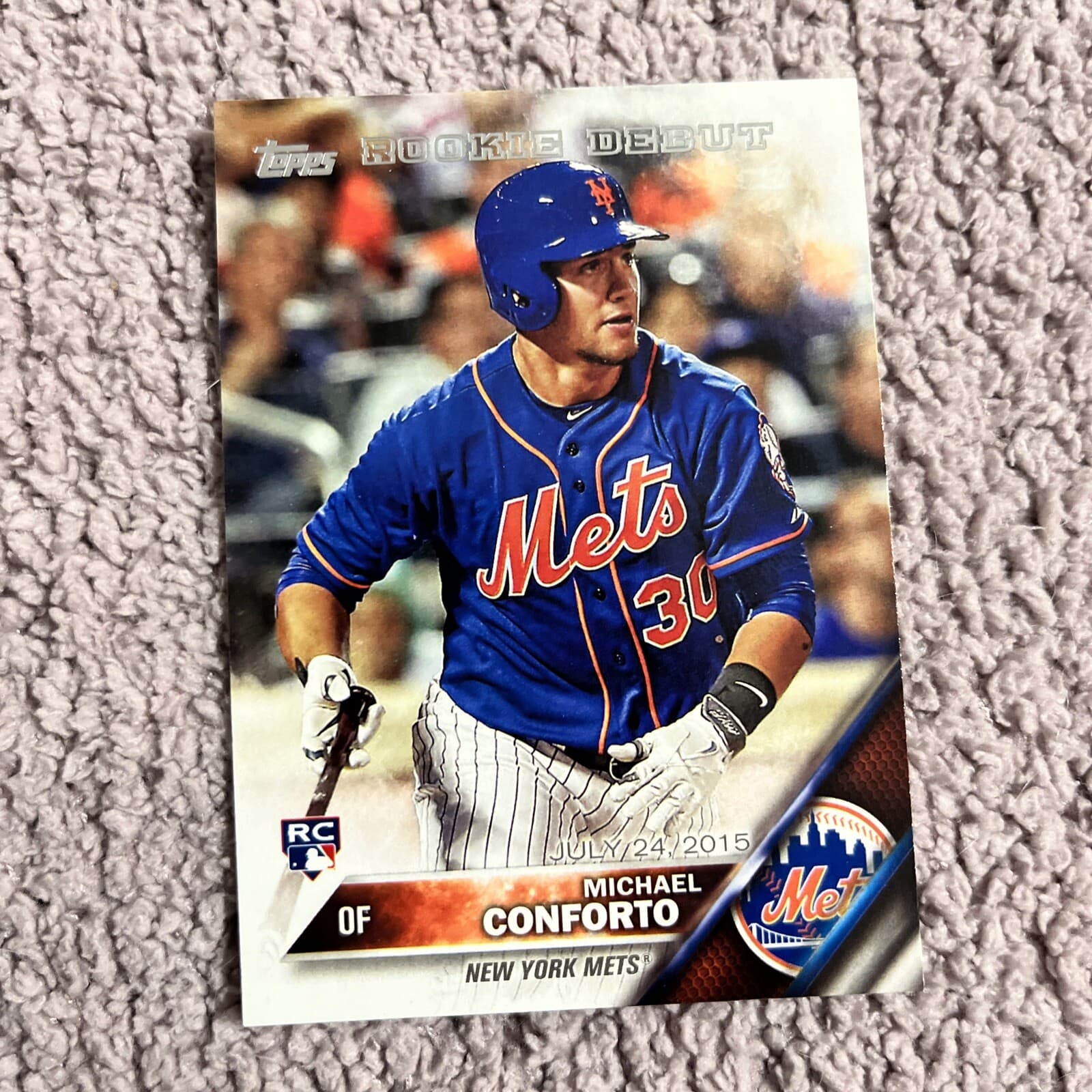 Michael Conforto 2016 topps Topps Update