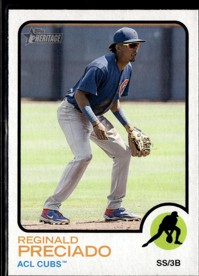 Reginald Preciado trading card