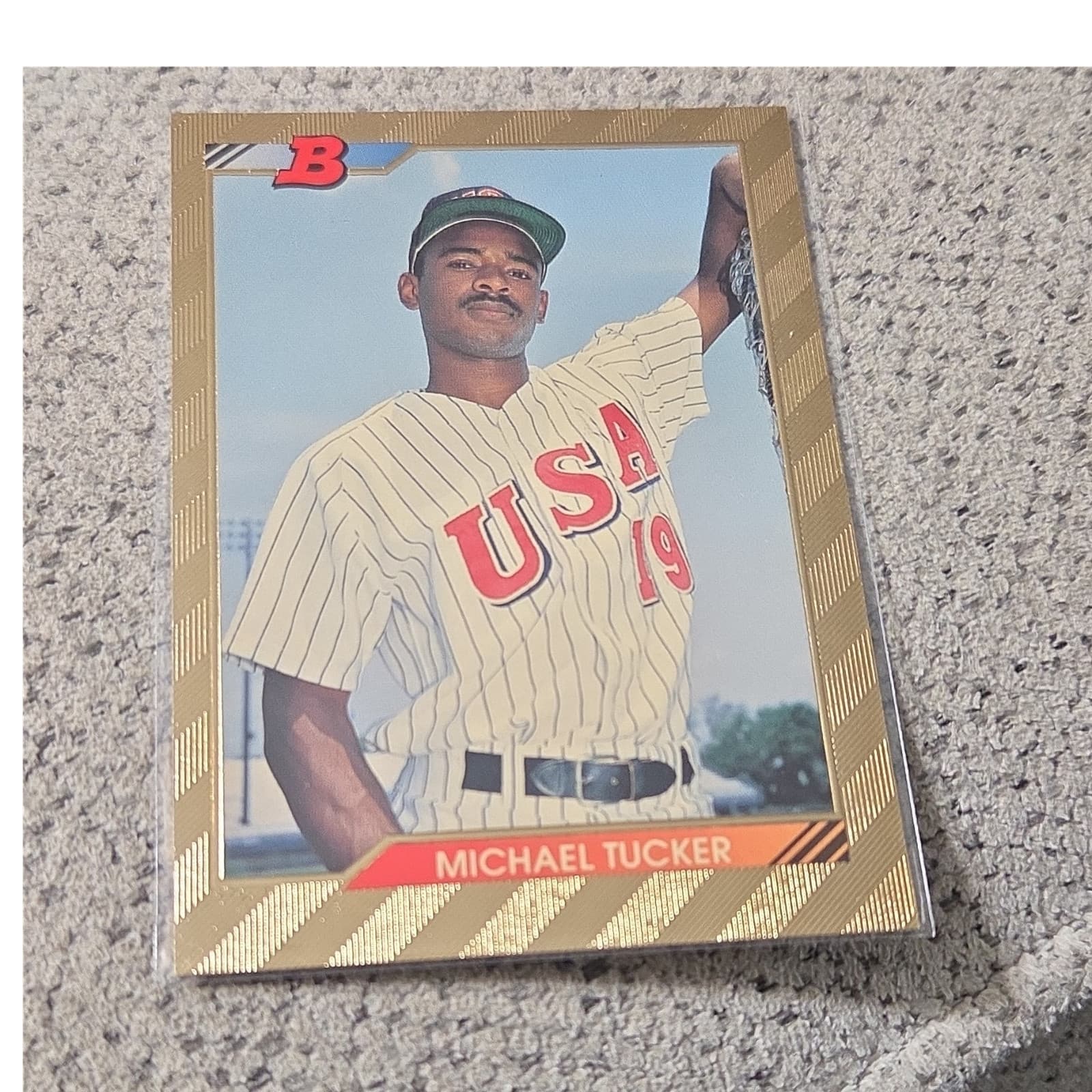 Michael Tucker trading card