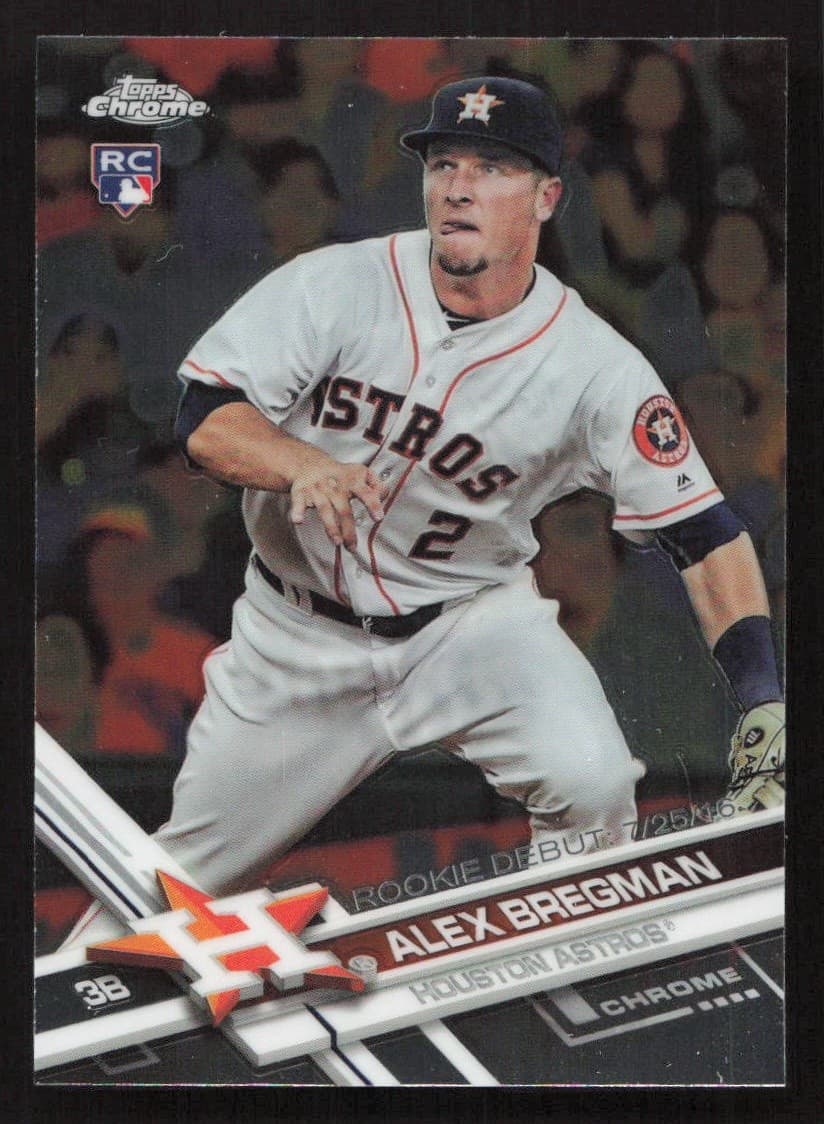 Alex Bregman trading card